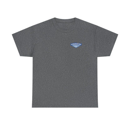 Horningford Creamery Unisex Heavy Cotton Tee - Farm Fresh Design with Cow Graphic
