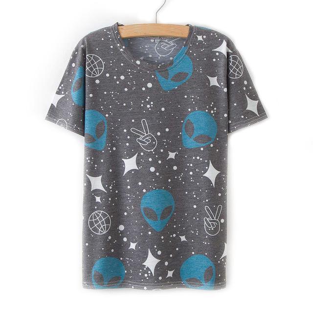 Alien Peace Relax Tee