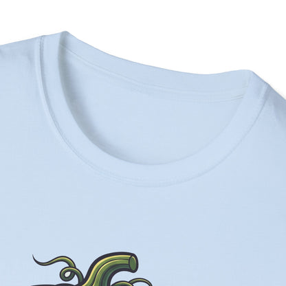 Playful Pumpkin T-Shirt, Funny Fall Tee, Halloween Apparel, Gift for Pumpkin Lovers, Casual Unisex Wear
