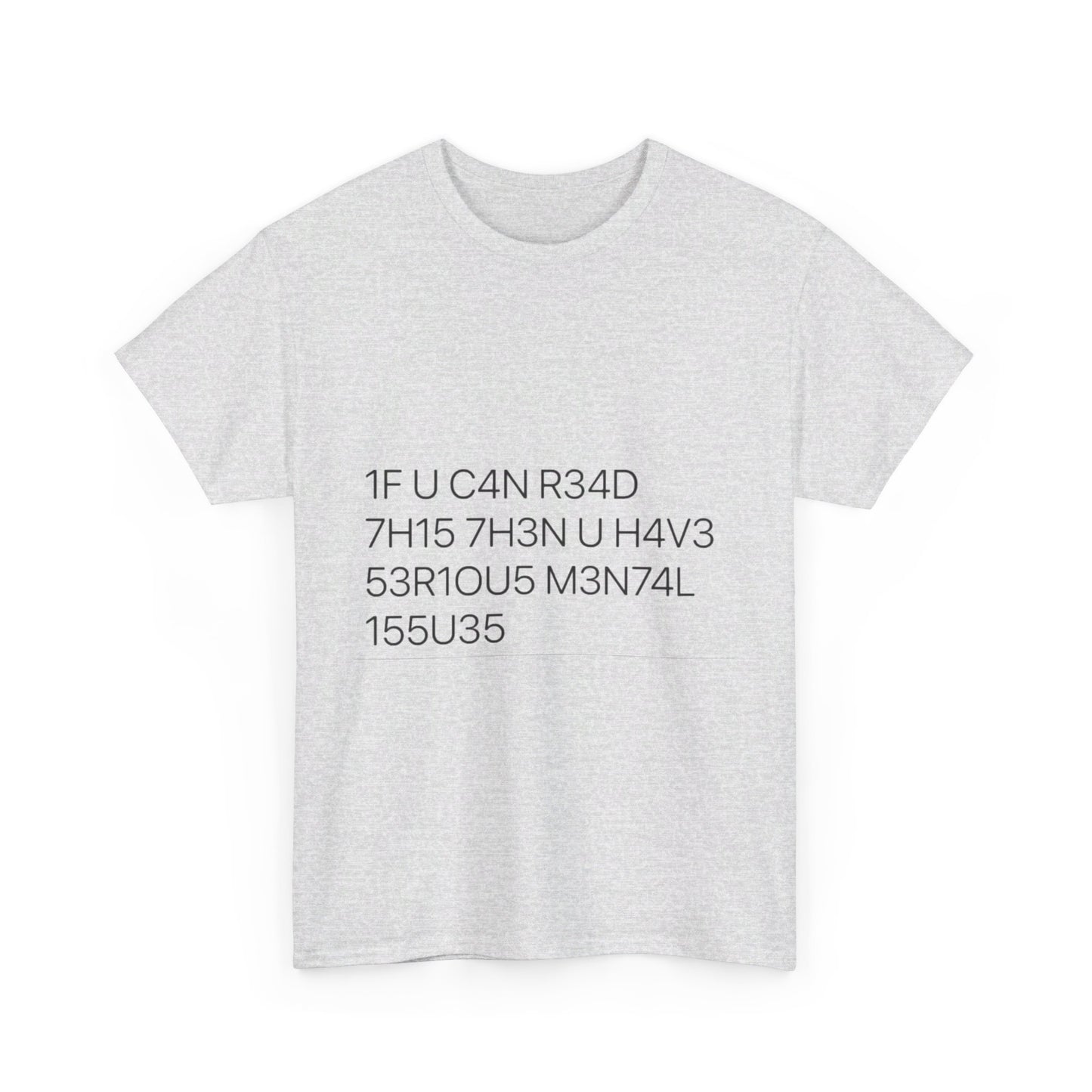 If You Can Read This Unisex Heavy Cotton Tee