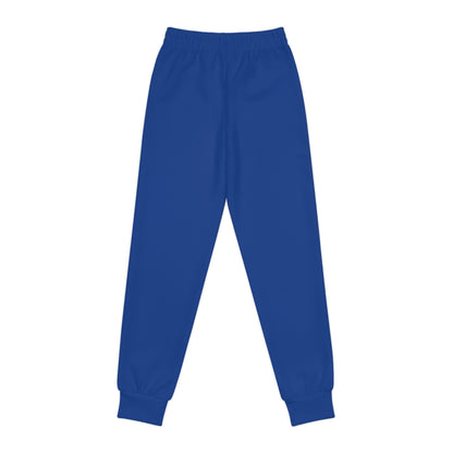 Youth Dragon Fire Joggers - Cool Blue Sportswear for Young Adventurers