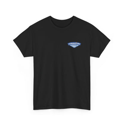Horningford Creamery Unisex Heavy Cotton Tee - Farm Fresh Design with Cow Graphic