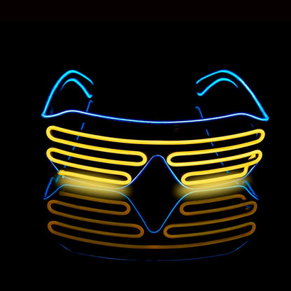 Newest LED Light Up Flashing Rave Shades