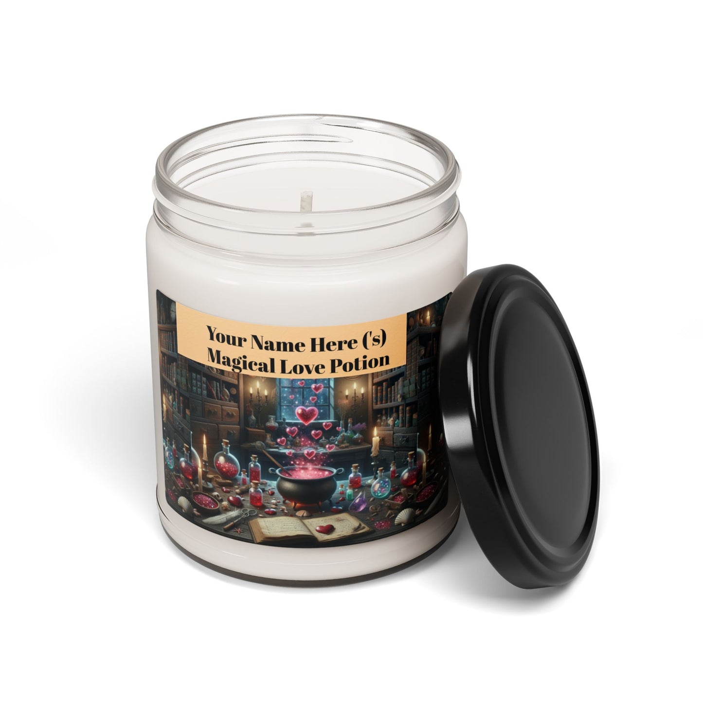 Soy Candle - Magical Love Potion, 9oz Scented Candle