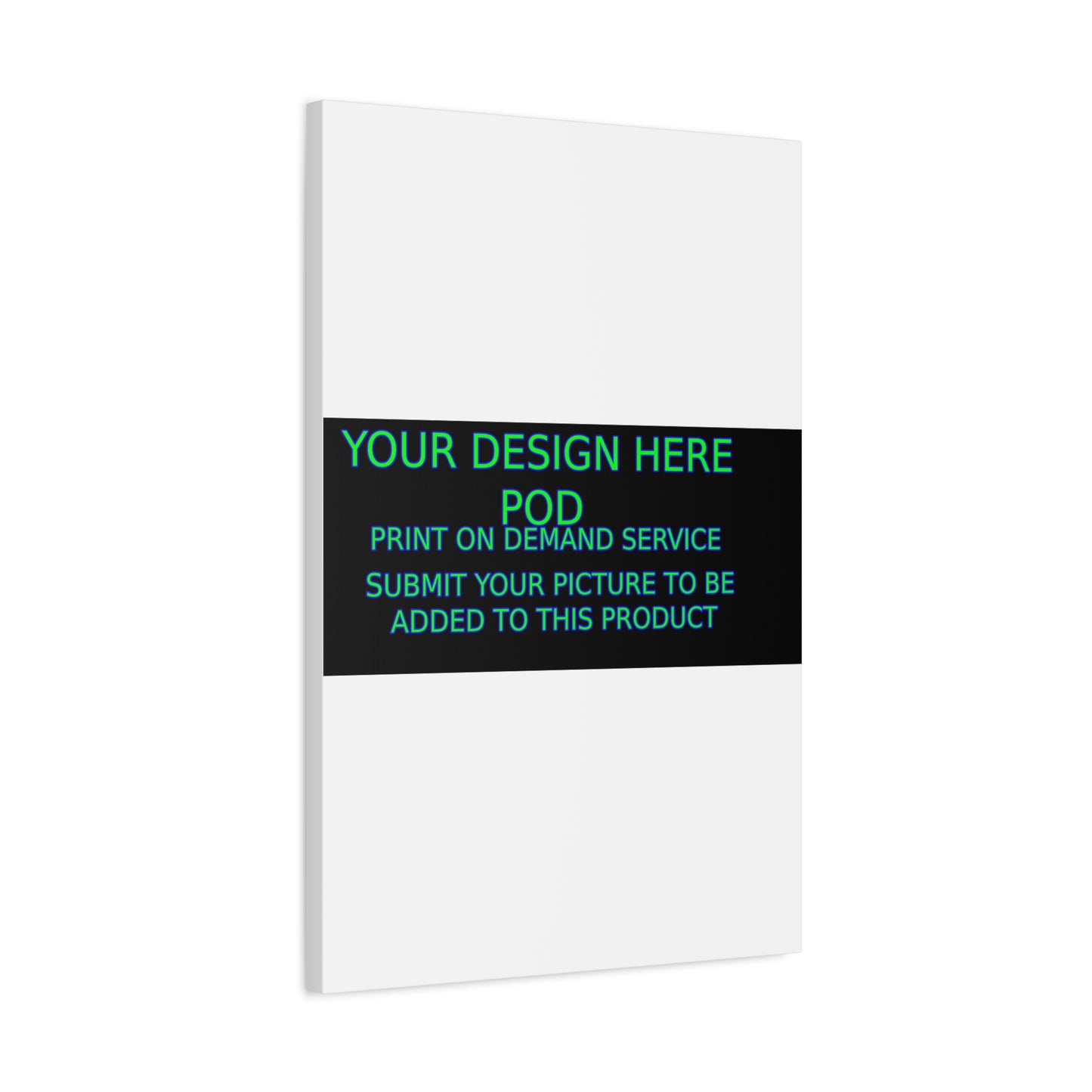 Custom Matte Canvas Print - Create Your Design