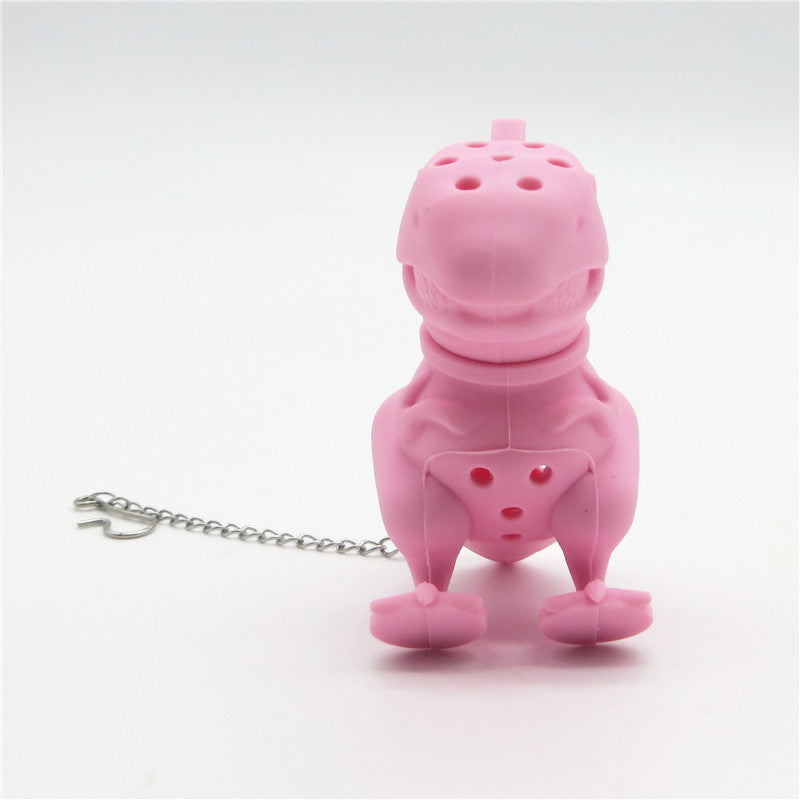 Creative Cute Silicone Dinosaur Tea Filter