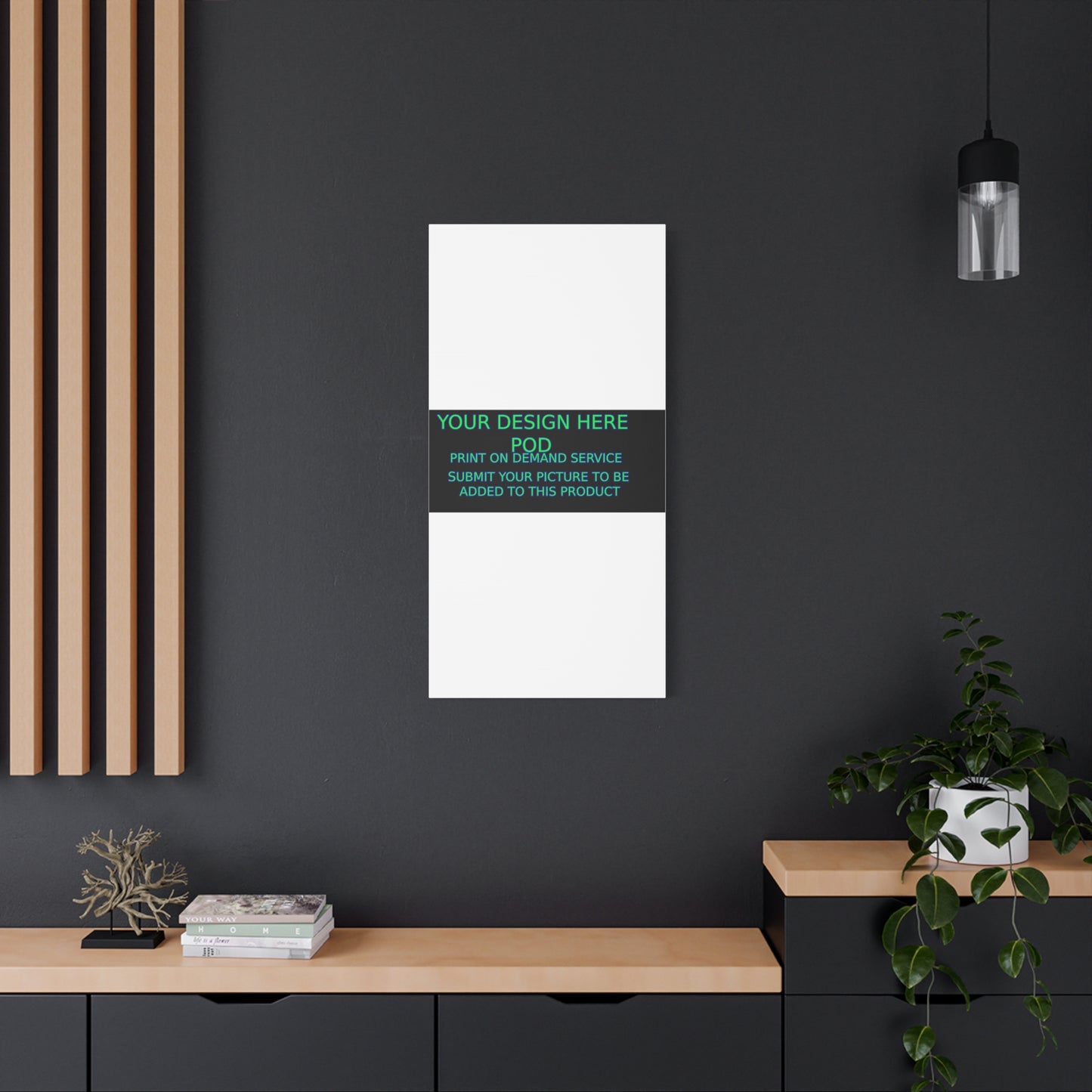 Custom Matte Canvas Print - Create Your Design