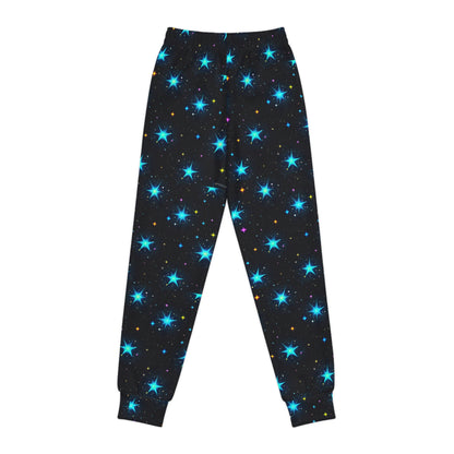 Youth Starry Night Joggers - Cozy Space-Themed Pants for Kids