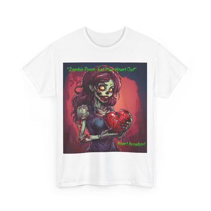 Zombie Prom Eat Your Heart Out Unisex Heavy Cotton Tee