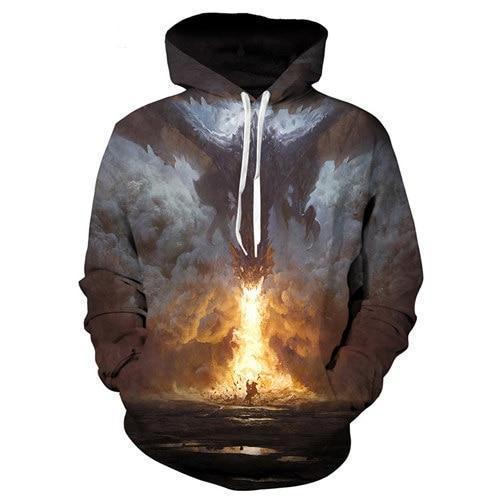 Wrath of Dragon Hoodie