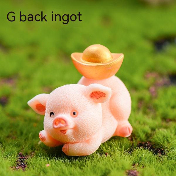 Fortune Pig Resin Decorations Crafts