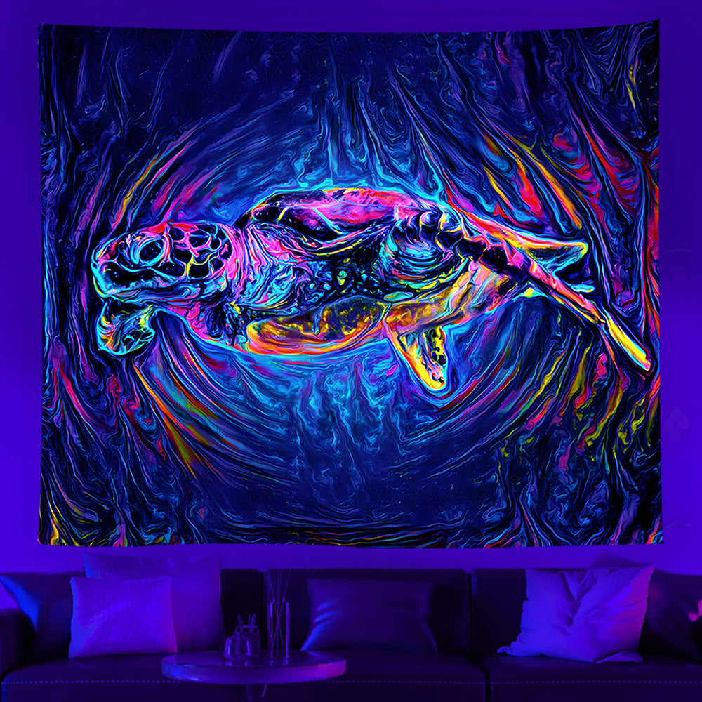 Luminous Psychedelic Tapestry Amazon Wall Tapestry Hanging Wall Background Cloth