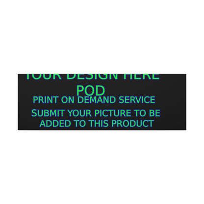 Custom Matte Canvas Print - Create Your Design