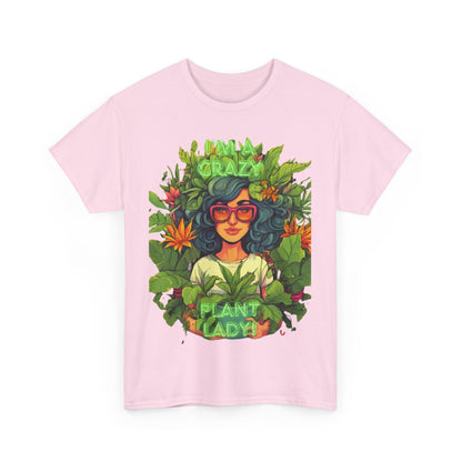 Im A Crazy Plant lady Unisex Heavy Cotton Women's Tee