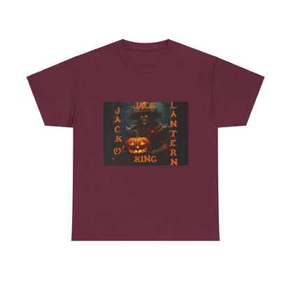 Jack O Lantern King Unisex Heavy Cotton Tee