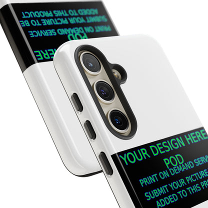 Customizable Tough Phone Case - Your Design Here - Perfect Gift for Birthdays & Holidays