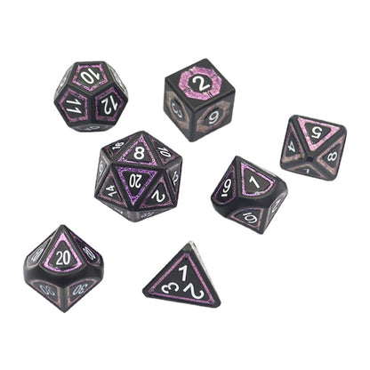 Dice Zinc Alloy Electroplating Colorful 16MM