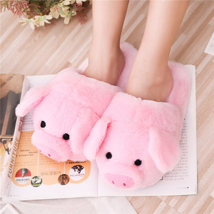 Cute pig pig floor slippers