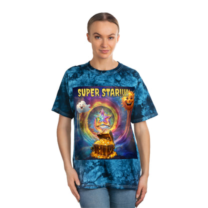 Super Star! Tie-Dye Tee, Crystal