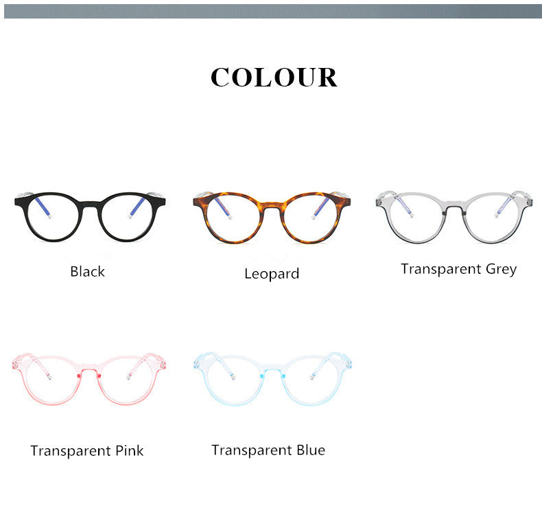 Anti-blue light meter nail glasses frame