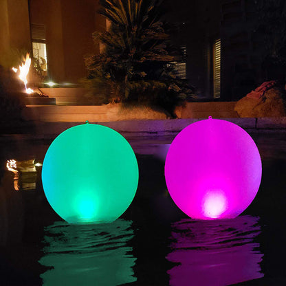 Inflatable glow ball