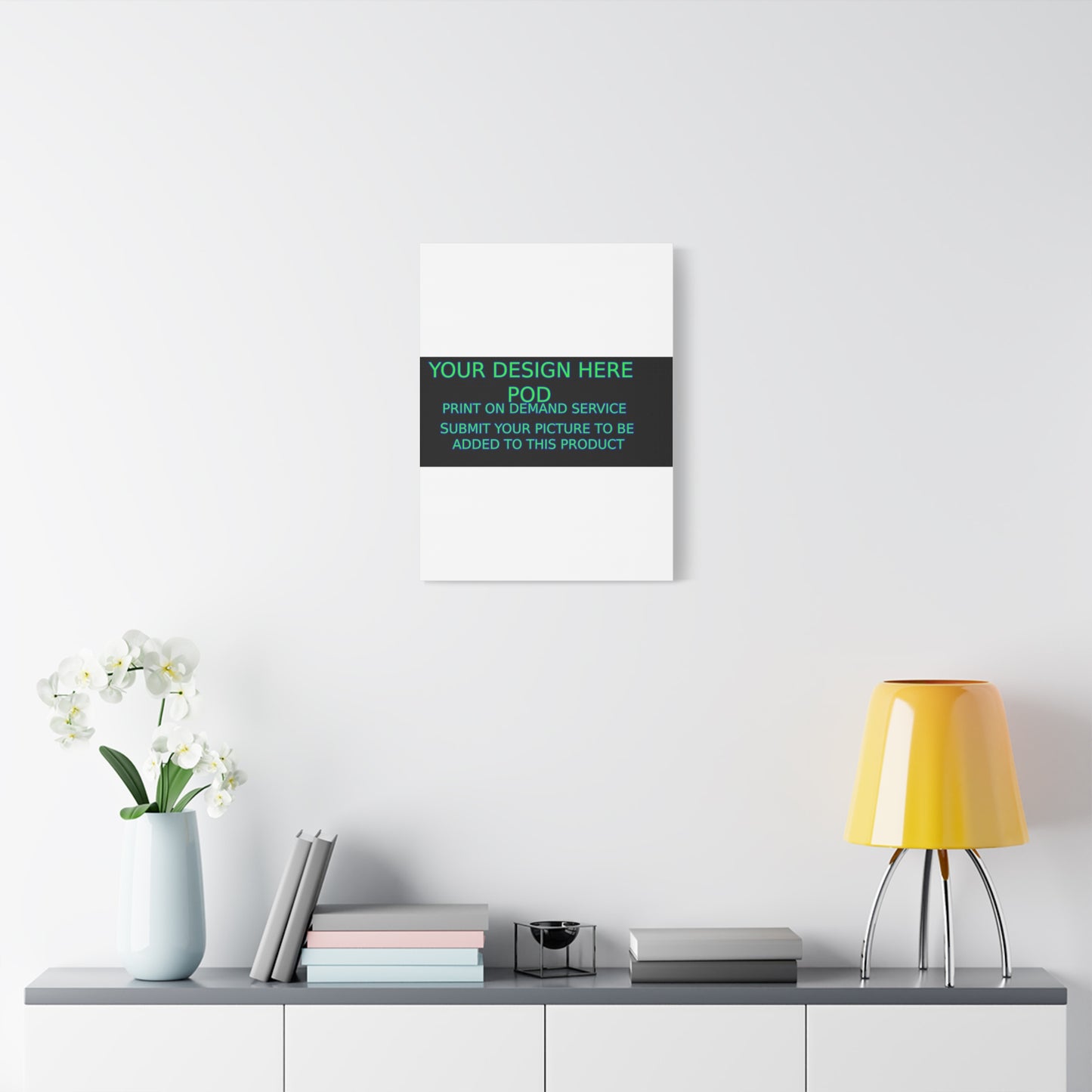 Custom Matte Canvas Print - Create Your Design