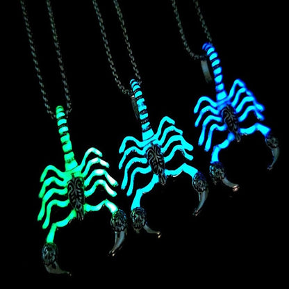 Glow Scorpion Necklace Men's And Women's Fashion