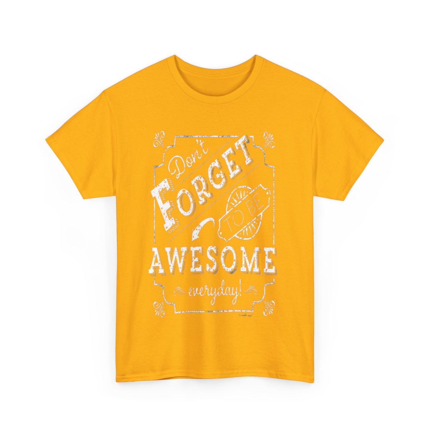 Be awesome Unisex Heavy Cotton Tee