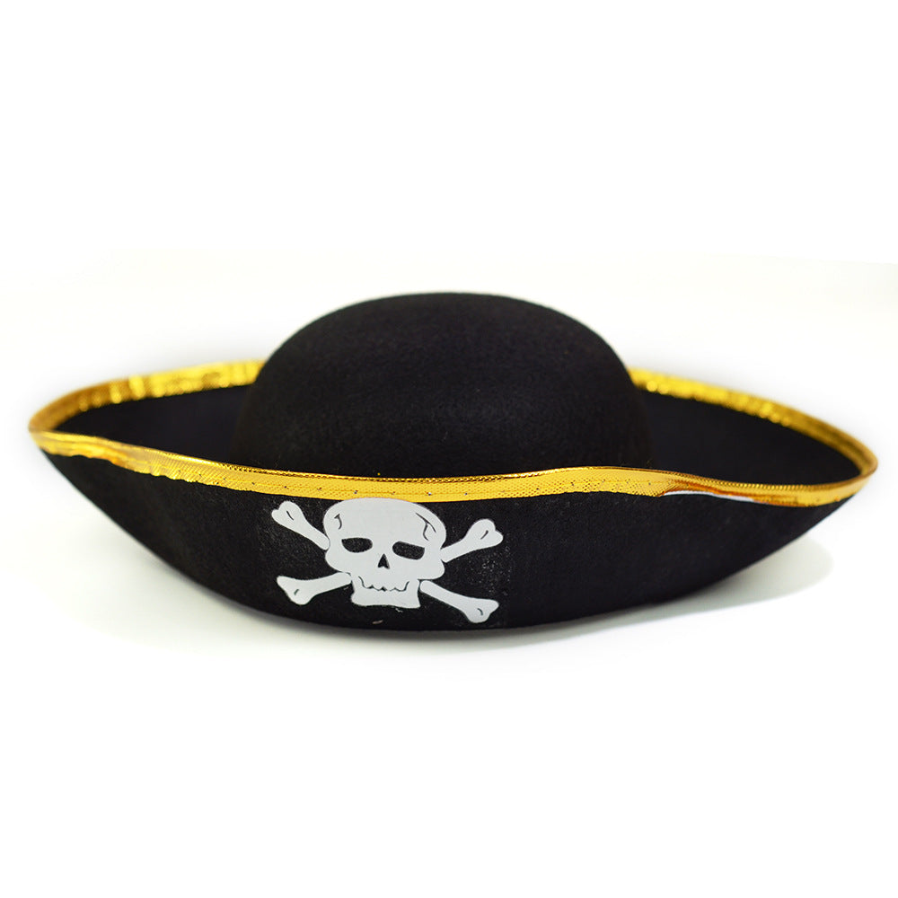 Party Performance Ball Props Pirate Captain Hat