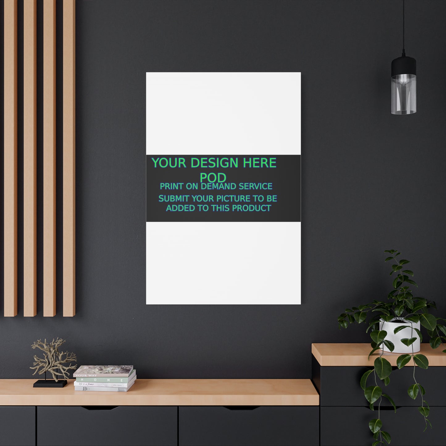 Custom Matte Canvas Print - Create Your Design