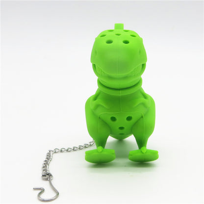 Creative Cute Silicone Dinosaur Tea Filter