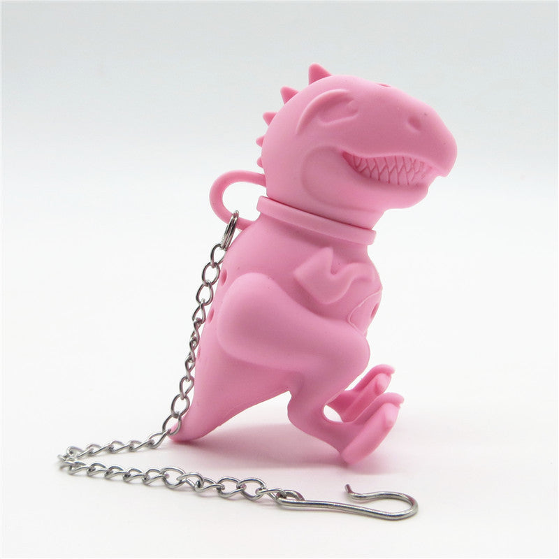 Creative Cute Silicone Dinosaur Tea Filter