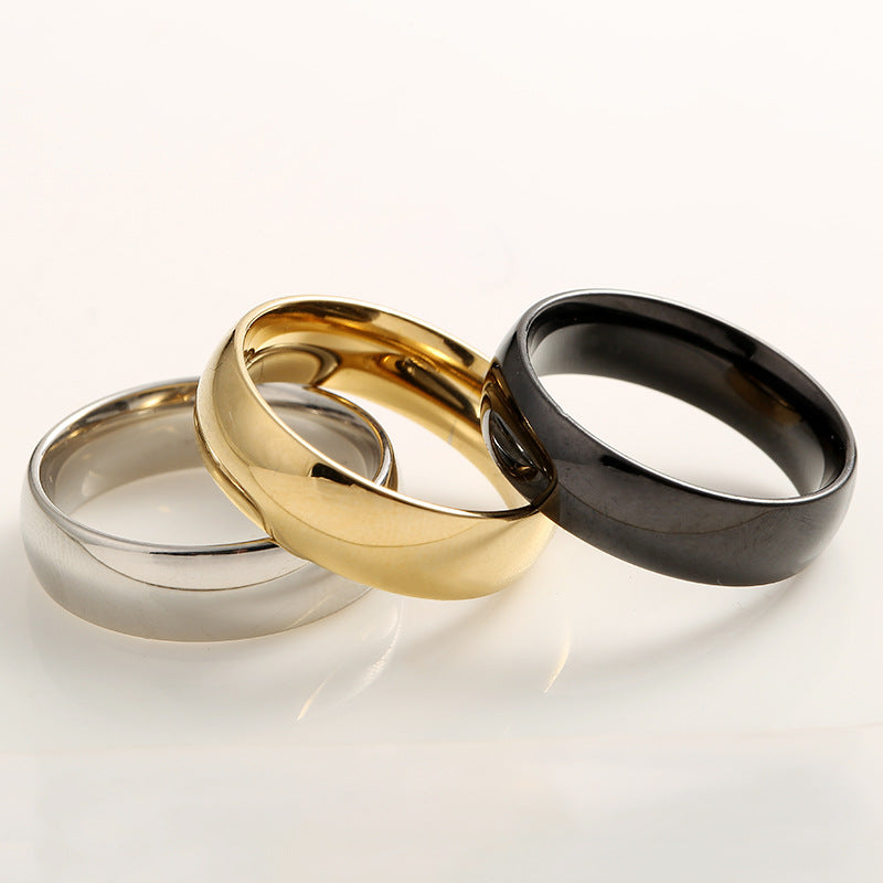 Personality Inner And Outer Glow Ring For Men And Women