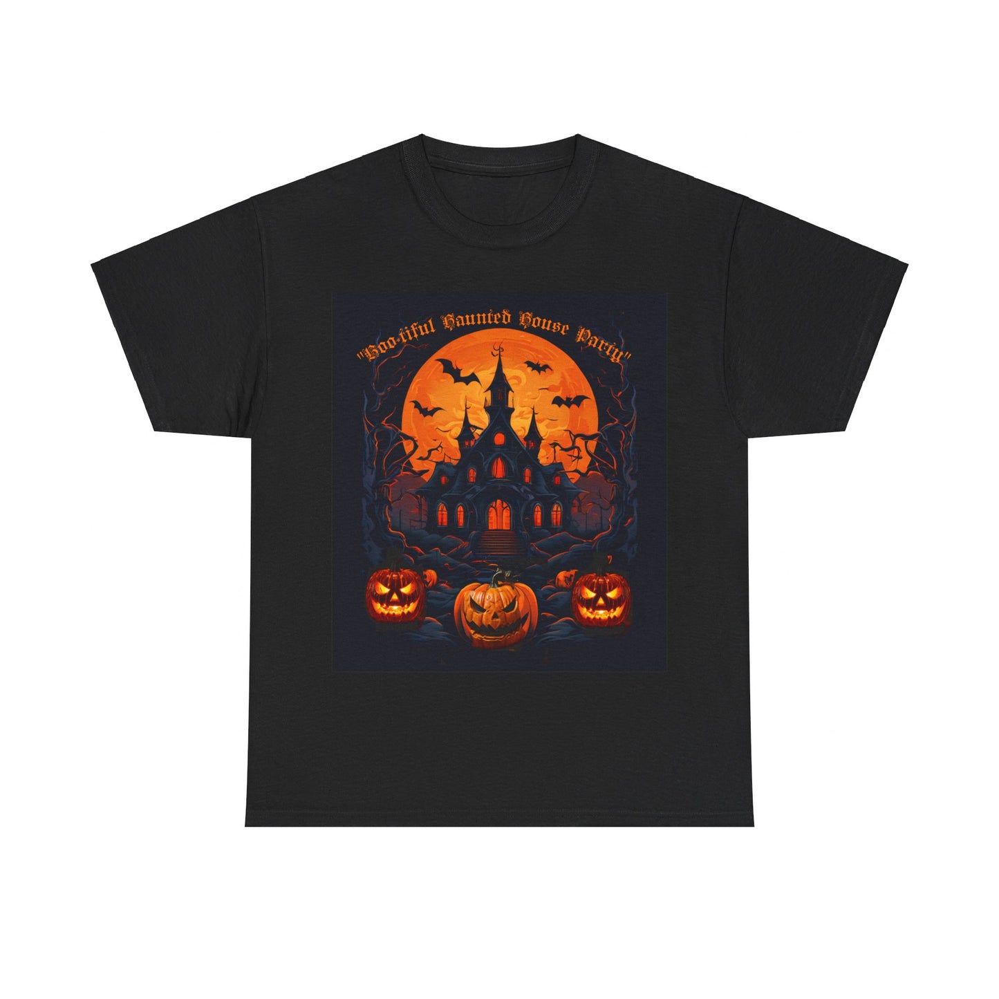 Boo Tiful Haunted House Party Unisex Heavy Cotton Tee