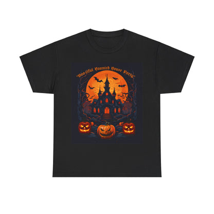 Boo Tiful Haunted House Party Unisex Heavy Cotton Tee