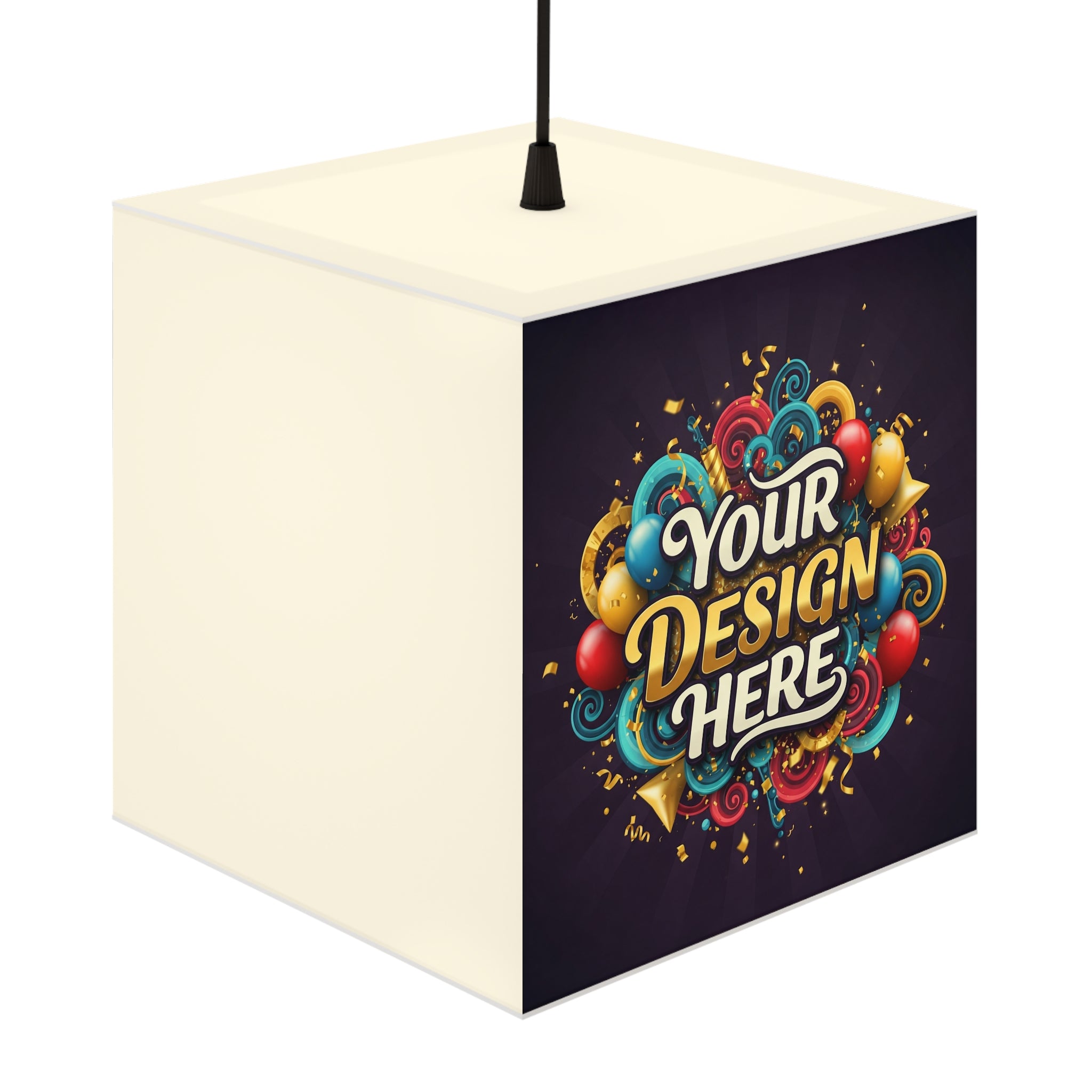 Personalized Light Cube Lamp - Customizable Design for Home Decor