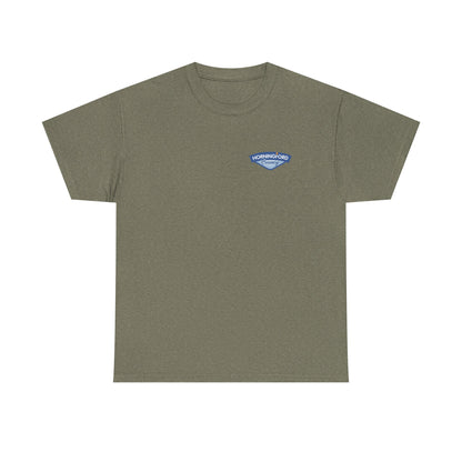 Horningford Creamery Unisex Heavy Cotton Tee - Farm Fresh Design with Cow Graphic