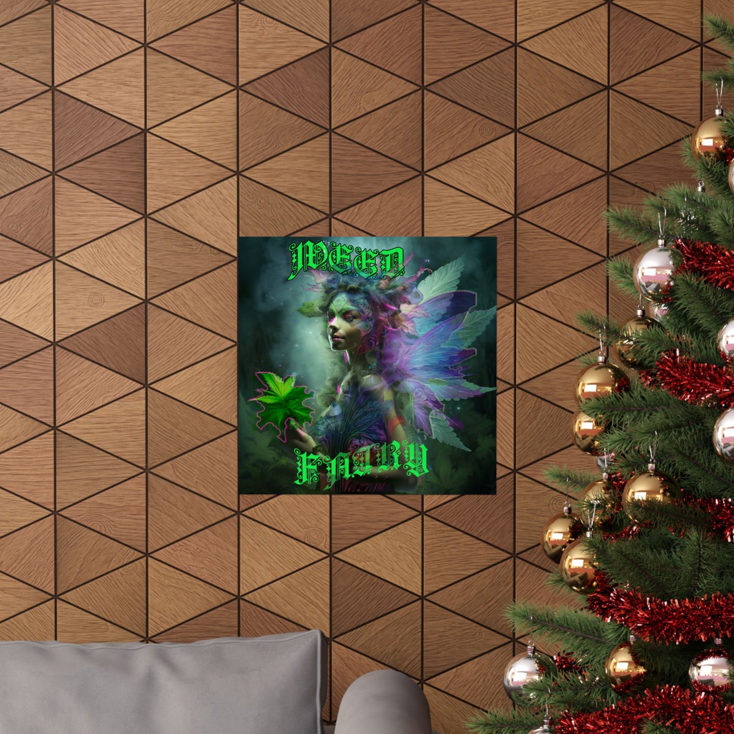 Weed Fairy Matte Vertical Posters