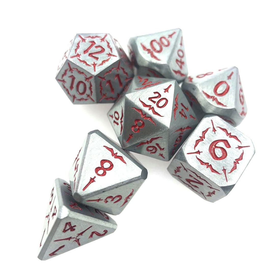 Metal Dice DND Running Ball Dice