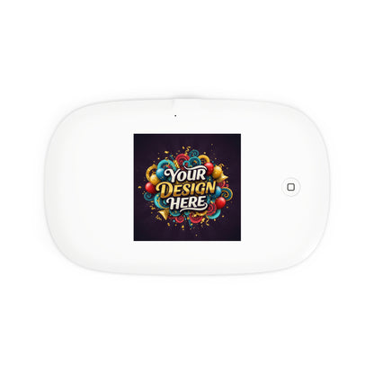 Custom Design UV Phone Sanitizer & Wireless Charging Pad - Clean & Charge Anytime!