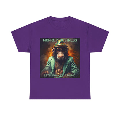 Monkey Business Unisex Heavy Cotton Tee