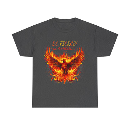 Fierce Like A Phoenix Unisex Heavy Cotton Tee