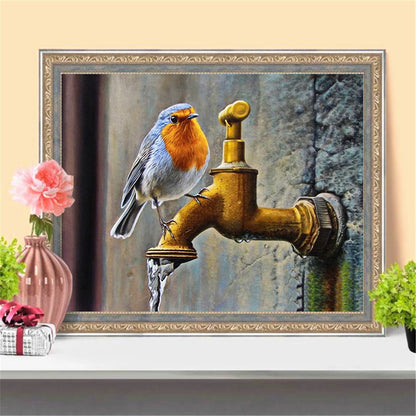 Diy Diamond Painting Bird Full Diamond Cross Stitch Living Room Decoration Painting