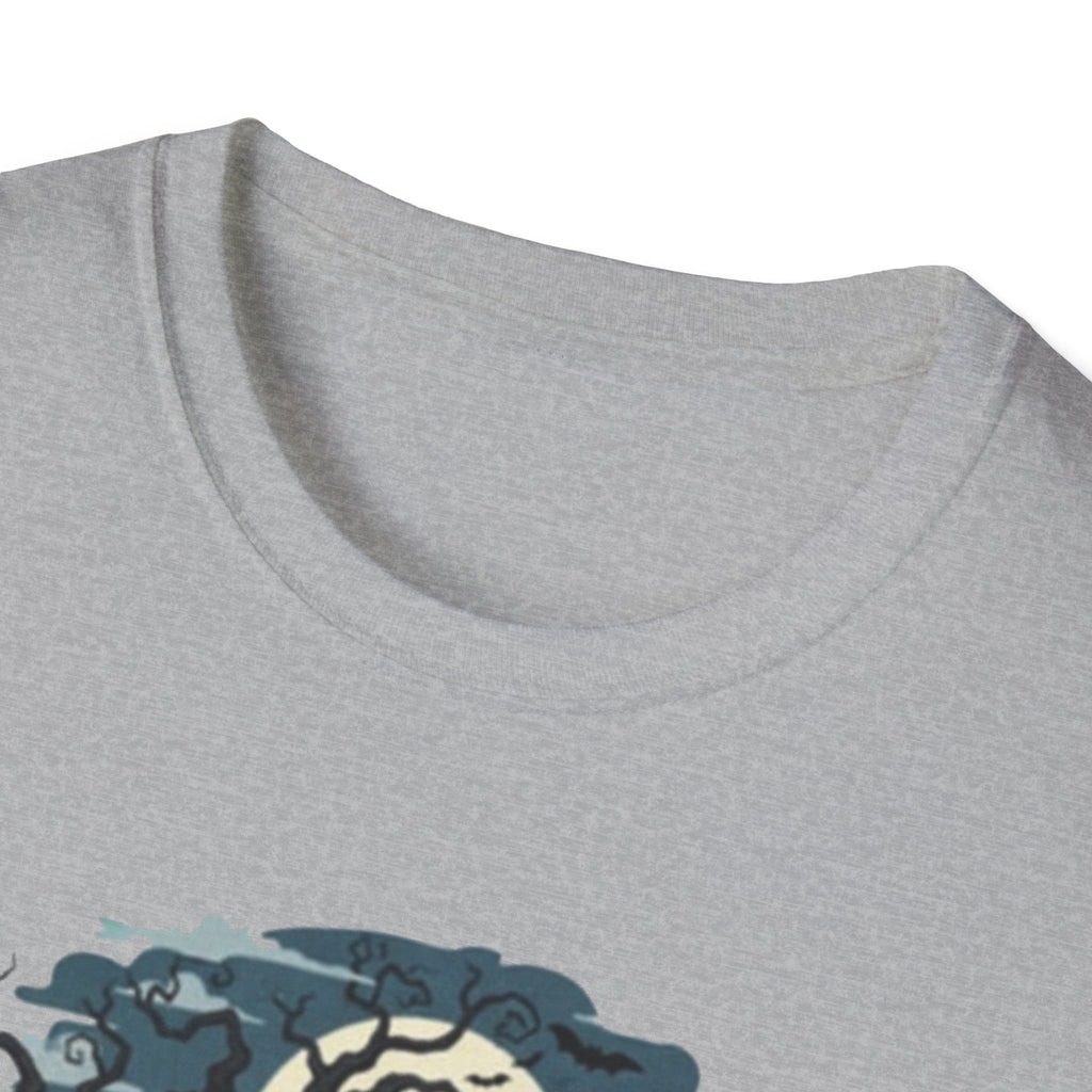 Halloween Graphic T-Shirt, Spooky Tee, Unisex Casual Wear, Fall Apparel, Ghost Pumpkin Shirt, Halloween Costume Top