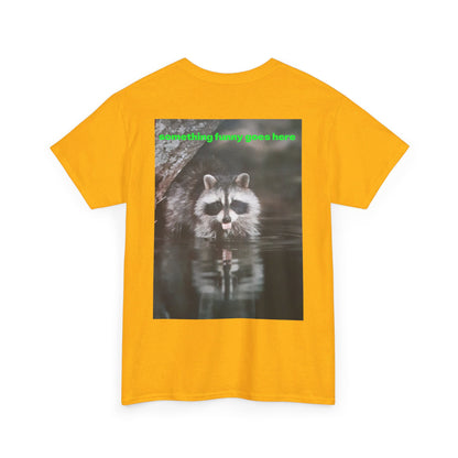 Raccoon Unisex Heavy Cotton Tee