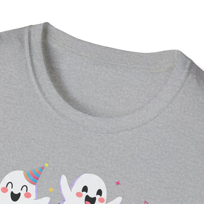 Ghoulish Fun T-Shirt, Ghost Theme Tee, Unisex Halloween Shirt, Cute Spooky Apparel, Fun Costume Idea, Party Outfit