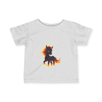 Fire Pony Infant Tee - Cute Kids T-Shirt for Animal Lovers