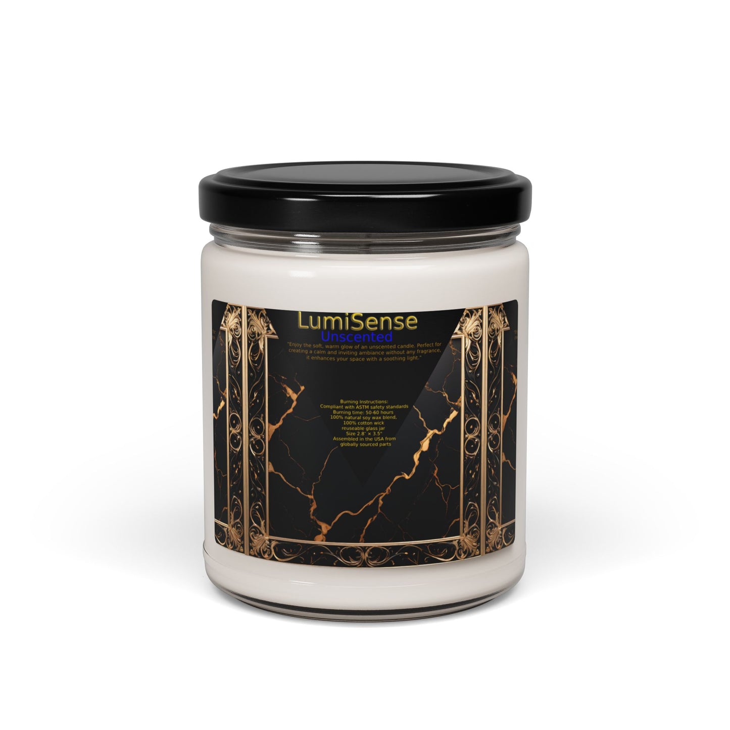 Luxury Scented Soy Candle - 9oz | Elegant Home Décor & Relaxation Gift