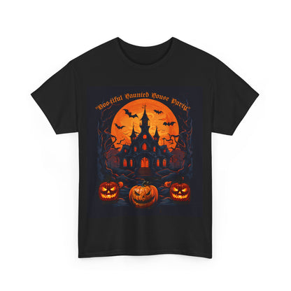 Boo Tiful Haunted House Party Unisex Heavy Cotton Tee