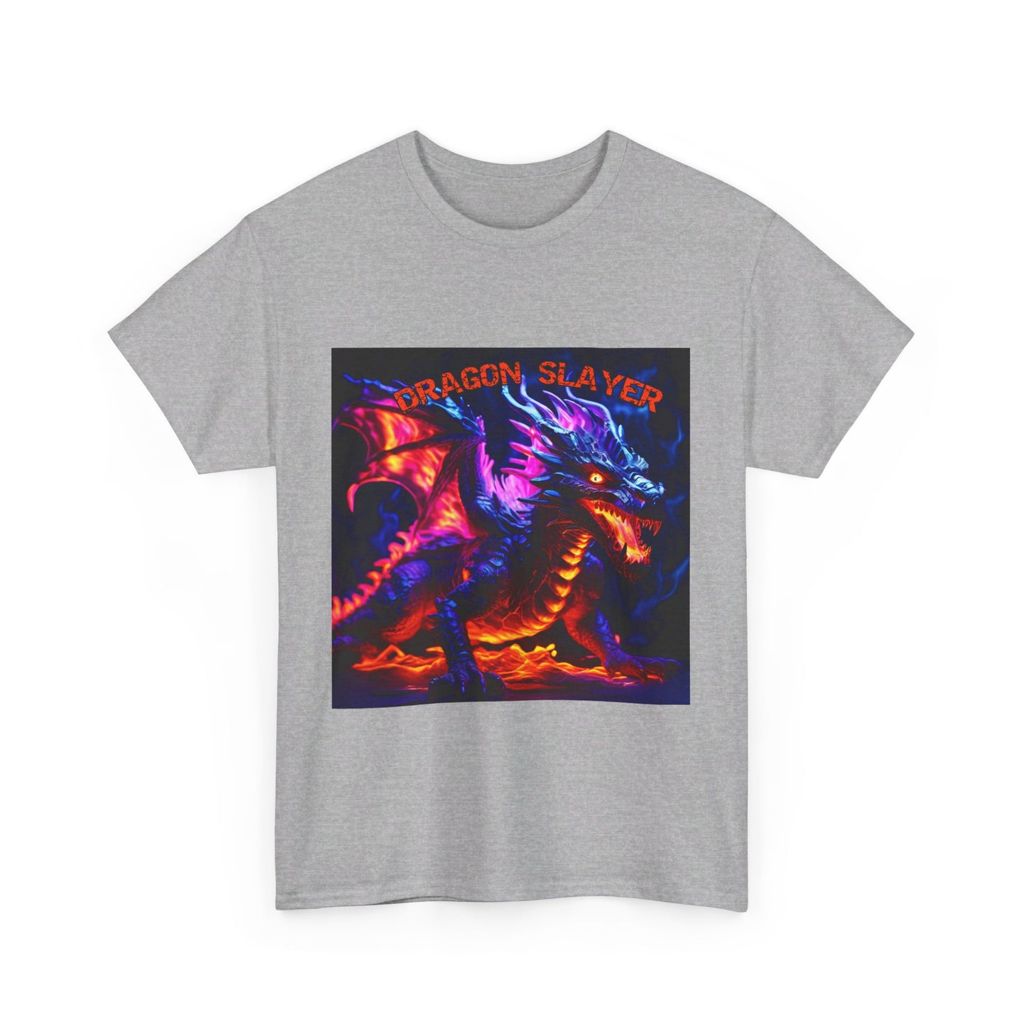 Dragon Slayer Unisex Heavy Cotton Tee